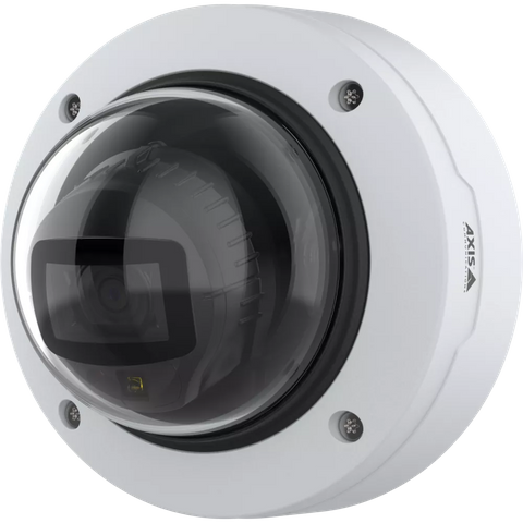 AXIS 03154-001 - High-performance 8 MP dome camera with AI analytics.