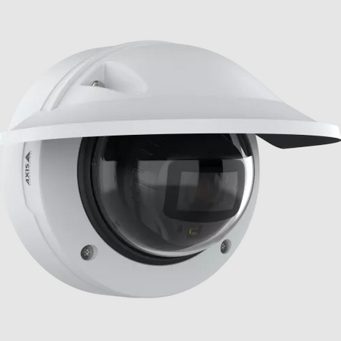 AXIS 03151-001 - High-performance 2 MP dome camera with AI analytics.