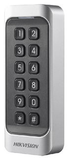 HIKVISION Card Reader with Keypad, Mifare, RS485 & Wiegand (W26/W34) Protocol, IP65 (1107)