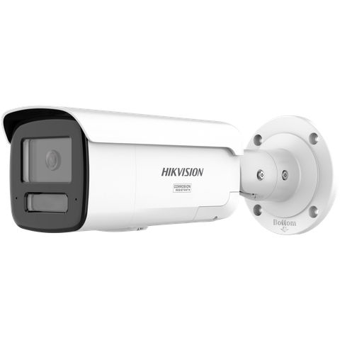 HIKVISION 8 MP Smart Hybrid Light with ColorVu Fixed Bullet Network Camera (2T87)