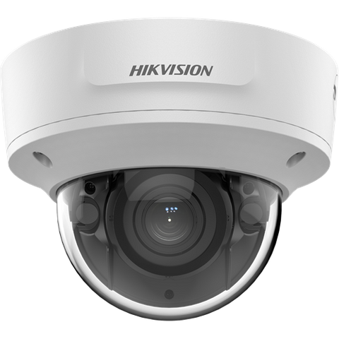 HIKVISION 6MP AcuSense Dome, 2.8-12mm, IR, Pigtail, with BNC (2766)
