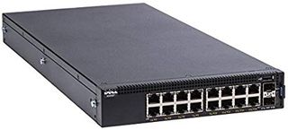 Dell Networking X1018P Smart Web Managed Switch, 16x 1GbE PoE and 2x 1GbE SFP ports (Wall Mounted, required DELL-SW-RMTRAYfor Rack Mount)