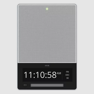 AXIS 02959-001 - AXIS C1710 Network Display Speaker (wall mounted) is an all-in-one speaker system featuring a powerful speaker, a bright color LCD display and a strobe light.