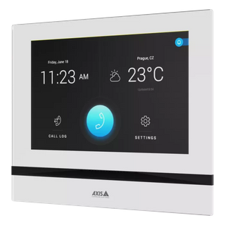 AXIS 03238-001 - 7 inch touchscreen answering unit with a wide viewing angle.