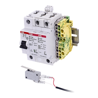 VIVOTEK   POWER SAFETY KIT (100~275VAC): 20-40KA ELECTRICAL SAFETY KIT FOR VIVOTEK CABINET IN COUNTRIES WHERE THE MAINS POWER IS 275V AC. (AT-SWH-000)