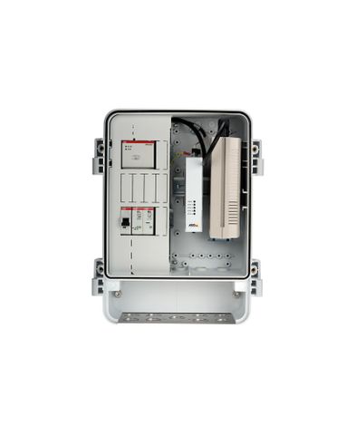 AXIS 5505-431 -  Pre-assembled T98A18-VE Surveilance cabinet with following system compoents: