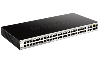DLINK 52-Port Gigabit WebSmart Switch with 48 UTP and 4 SFP Ports