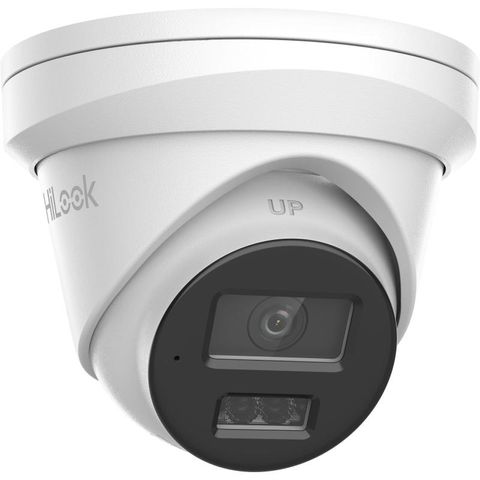 HIKVISION HiLook Pro, 8MP Turret, Intelligent Detection, Hybrid Light, Mic, 2.8mm (T383)