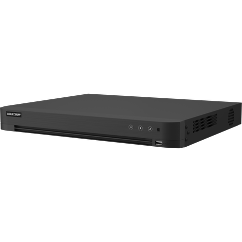 HIKVISION Acusense 16CH DVR, 5MP@12fps, HDTVI/AHD/CVI/CVBS/IP, 2 HDD Bays, 4TB HDD (7216)