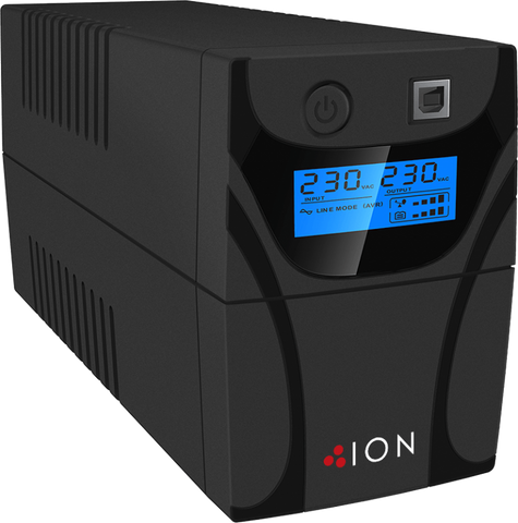 ION F11 2200VA Line Interactive Tower UPS, 4 x Australian 3 Pin outlets, 3yr Advanced Replacement Warranty. Dimensions: (mm) 140 x 360 x 195 10.3kg