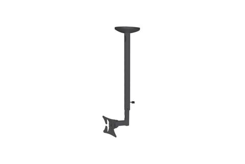 VENTURI VLC100B Ceiling Mount Black Lcd Monitor Bracket, With Pivot & Tilt 620-870Mm Telescopic. Up To 23' (58Cm) Vesa Standard & Up To 30' & 20Kg