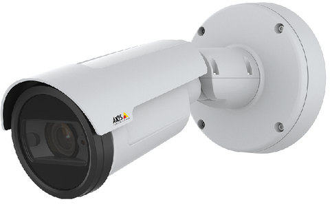 AXIS 02341-001 - P1467-LE is a compact outdoor, NEMA 4X, IP66, IP67 and IK10-rated 5MP resolution, day/night, fixed bullet camera with Deep Learning Processing Unit