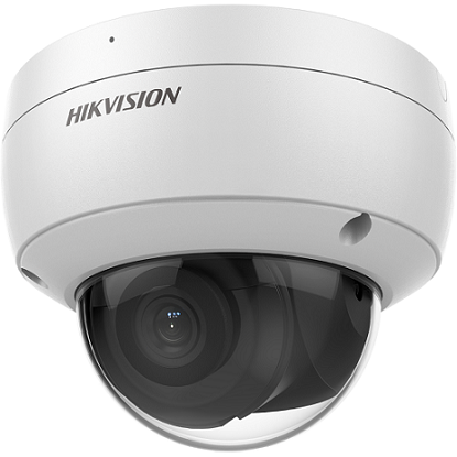 HIKVISION 6MP ACUSENSE DOME, IP67, IR, BUILT-IN MIC, I/O, 2.8MM (2166