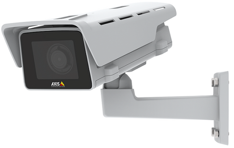 AXIS 02486-001 - M1137-E Mk II is an outdoor, NEMA 4X, IP66 and IK10-rated, light weight 5MP resolution, day/night, compact fixed box camera with CS-mount providing