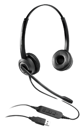Grandstream Mid Range USB Headset with Noise Cancelling