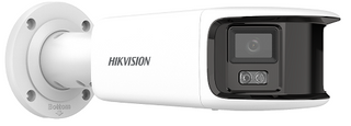 HIKVISION 8MP ColorVu Panoramic 180 Degree Bullet, White Light, AcuSense, Built in Mic, Speaker, Strobe Light, IP66 (2T87G2P)