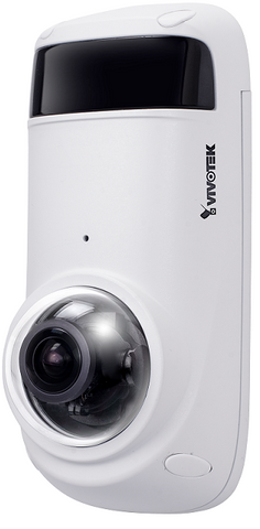 Vivotek C series outdoor 180 degree vandal dome, 5MP, 180 degree panoramic, 30fps, IR IP66 (CC9381-HV)