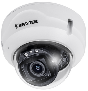 Vivotek V Series Outdoor Vandal Dome, 5MP 30fps, 2.8-10mm Lens, IR, IP66, Includes Smart VCA (FD9389-EHTV-V2)