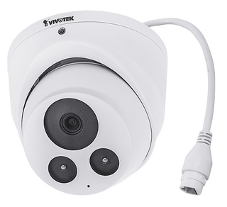 Vivotek C Series Turret, 5MP, 20fps, 2.8mm, IR, IP66, Pigtail (IT9380-H,(2.8MM))