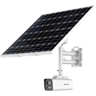 HIKVISION Solar 4K ColorVu AcuSense 4G Camera, 80W Solar panel, 4.5 Days Battery Life, Seperate 30AH Battery (HIK-2FSCH30)