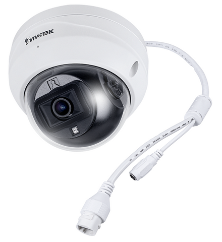 Vivotek C Series Outdoor Dome, 2MP, 30fps, 2.8mm, IR, IP66, Pigtail,  Includes Smart Motion Detection No Smart VCA Package Can Be Installed On This Camera (FD9369,N/A,(AUDIO)