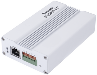 VIVOTEK AI-BOX,  EDGE AI DEVICE, ENABLE AND TYPE OF NETWORK CAMERA TO ACT AS A IOT DEVICE, DRIVEN BY OSSA, SUPPORTS VARIETY OF VCA SOLUTIONS VIA AZENA APPS,  (IE9111-O,N/A,(RJ45))