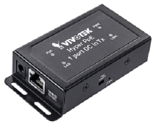 Vivotek  Hyper PoE Extender,  1x Hyper PoE Port,  1x RJ45, 1 DC Jack (AP-FHP-0105-T)