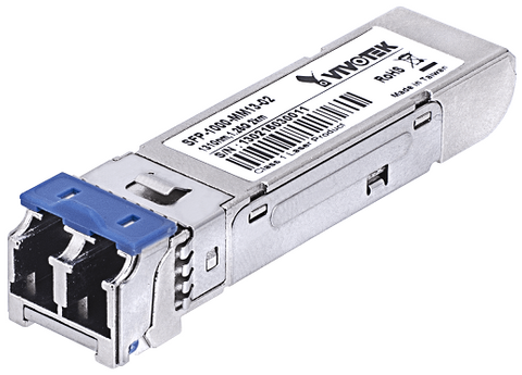 VIVOTEK   INDUSTRIAL GIGABIT MINI GBIC SINGLE MODE 1312NM 10KM,  LC CONNECTOR (SFP-1000-SM13-10I)