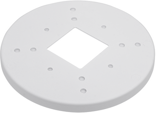 Vivotek Adapting plate for 4" electrical box and single gang box (FD9387-(E)H(T)V, FD9387-(E)HTV-A,) (AM-51C_V01)