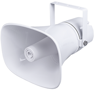 VIVOTEK OUTDOOR HORN SPEAKER, POE PLUS