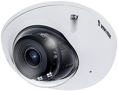 VIVOTEK S SERIES MOBILE DOME,  5MP, 30FPS, 3.6MM, IR, IP 67, M12 CONNECTORS POE, HL1, INCLUDES SMART MOTION DETECTION AND SMART VCA (MD9582-H,N/A,(3.6MM,HL1))