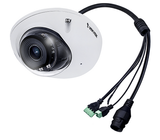 Vivotek C Series Outdoor Mini Dome, 2MP, 30fps, 3.6mm, IR, Pigtail  (FD9366-HV,(3.6MM))