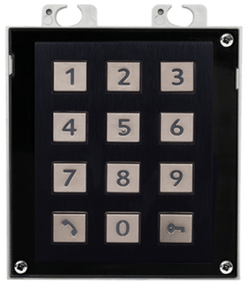 2N 9155031B IP Verso - Keypad module - black   (01254-001)