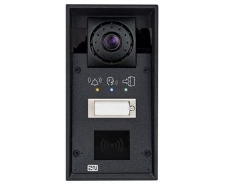 2N 9151101CHRPW IP Force - 1 button, HD camera, pictograms, 10W speaker (card reader ready) (01334-001)