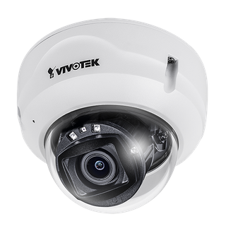 VIVOTEK Vortex Essential 5MP Outdoor Dome, 2.8 - 10mm Lens, IR 30m, One way Audio, Preinstalled 256GB SD Card, IP66/IK10, WDR Pro, Smart VCA included (FD839-EHTV)