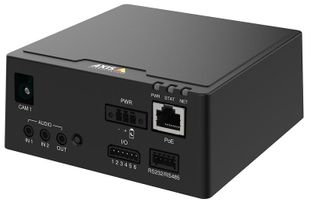 AXIS 01990-001 - F9111 is a one channel main unit part of the 2nd generation F-series. One F21, F7225-RE or F4105-LRE video sensor can be connected to it. It also has 2 Audio IN, 1 Audio Out, 4x configuration I/O, 1 RS 232/485, 1x 10-48V DC.