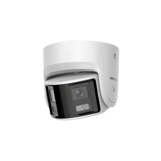 HIKVISION 6 MP ColorVu Panoramic Turret, 180 Degree, White Light, AcuSense, Built in Mic, Speaker, Strobe Light, 2.8mm (2367G2P)