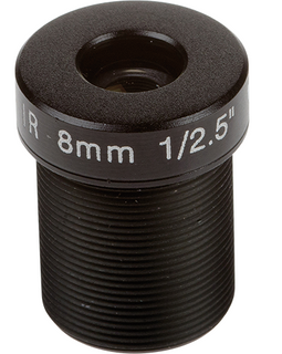 AXIS 5502-411 -  Megapixel lens 8mm with M12 thread for  M3113-R,  M3114-R,  209FD,  209MFD,  M3011,  3014.With IR filter