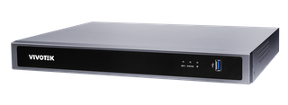 Vivotek 8 Channel NVR, 1 HDMI,  1 VGA, 1080p @ 480fps, 4k Display, 2HDD Bays, Core + Ai, Attribute Search on supported cameras
