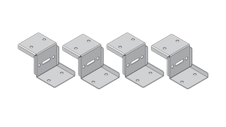 Allied Telesis Wall-mount bracket for x550-18XSPQm,x530L-28/52GTX, x510 series,x220 series,GS900MX series, FS980M series, FS710/16, FS710/16E