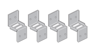 Allied Telesis Wall-mount bracket for x230-10GT, GS970M/10, GS910/5, GS910/8, GS910/8E , FS710/8, FS710/8E