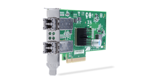 Allied Telesis Bundle of AT-ANC10S/2, PCIe 2 x 10 Gigabit NIC, and 2 x AT-SP10SR Transceivers