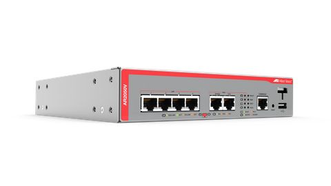 Allied Telesis VPN Router with 1 x GE WAN and 4 x 10/100/1000 LAN, Requires purchase of Net.Cover for Support and Software Updates, AU Power Cord.