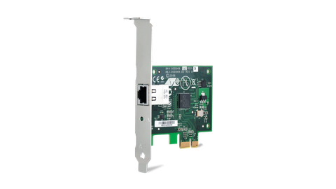 Allied Telesis PCI-Express (PCIe x1) Secure Adapter card with 10/100/1000 UTP interface