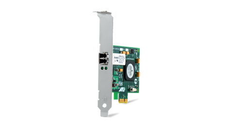 Allied Telesis PCI-Express (PCIe x1) Adapter card, 1000SX/LC interface