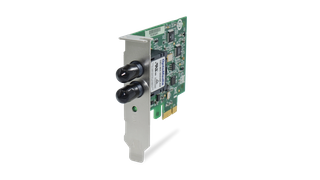 Allied Telesis PCI-Express Adapter Card, 100BaseFX (ST) with PXE