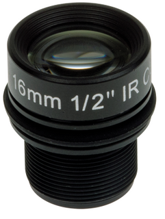 AXIS 5502-161 -  Megapixel lens 16mm with M12 thread for  M3113-R,  M3114-R,  209FD,  209MFD,  M3011,  3014