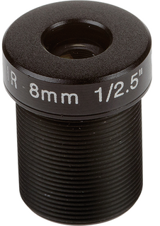 AXIS 5504-971 -  Megapixel lens 8 mm, F1.6 with M12 thread for  P39-R Series that provides 40 horizontal FOV with these cameras