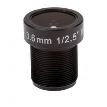 AXIS 5506-011 -  Megapixel lens 3.6 mm, F2.0 with M12 thread for  P39-R Series that provides 87 horizontal FOV with these cameras