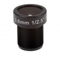 AXIS 5506-011 -  Megapixel lens 3.6 mm, F2.0 with M12 thread for  P39-R Series that provides 87? horizontal FOV with these cameras